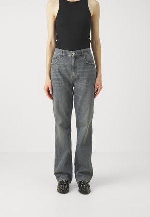 Relaxed fit jeans - grey denim