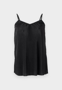 OLMCLAUDIA PLISSE SINGLET - Top - black