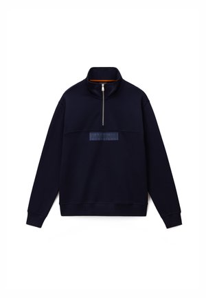 BOX LOGO - Sweater - blu marine