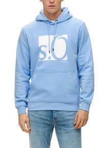 s.Oliver MIT LABEL - Sportinis megztinis - hellblau
