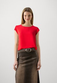 ONLY - ONLVIC SOLID TOP - Bluse - high risk red Thumbnail-Bild 1