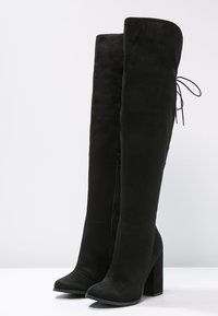 Even&Odd Botas de tacón - black