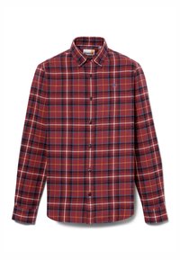 CHECK - Shirt - tawny port yd