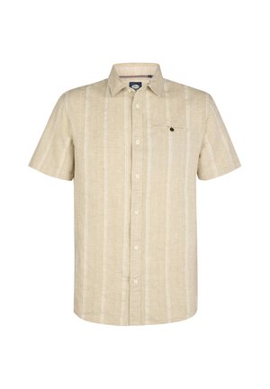 Petrol Industries, MEN SHIRT SHORT SLEEVE UNI - Overhemd - light tan