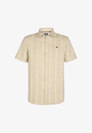 Petrol Industries, MEN SHIRT SHORT SLEEVE UNI - Overhemd - light tan