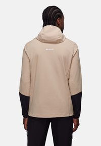 Mammut MADRIS LIGHT HALF ZIP - Kapuzenpullover - savannah black