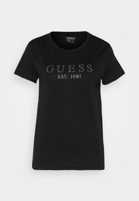 1981 CRYSTAL EASY TEE - Majica kratkih rukava s printom - jet black