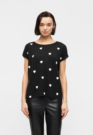 VMAVA - T-shirts print - black/white