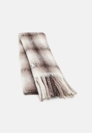 SCARF - Šála - brown plaid
