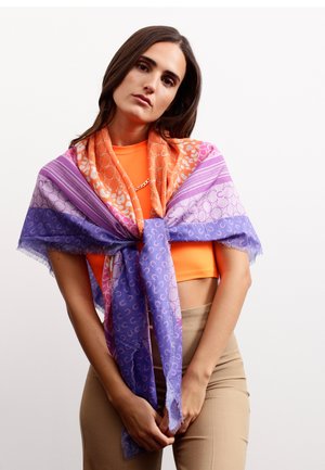 LOGO-TUCH - Halsdoek - lila