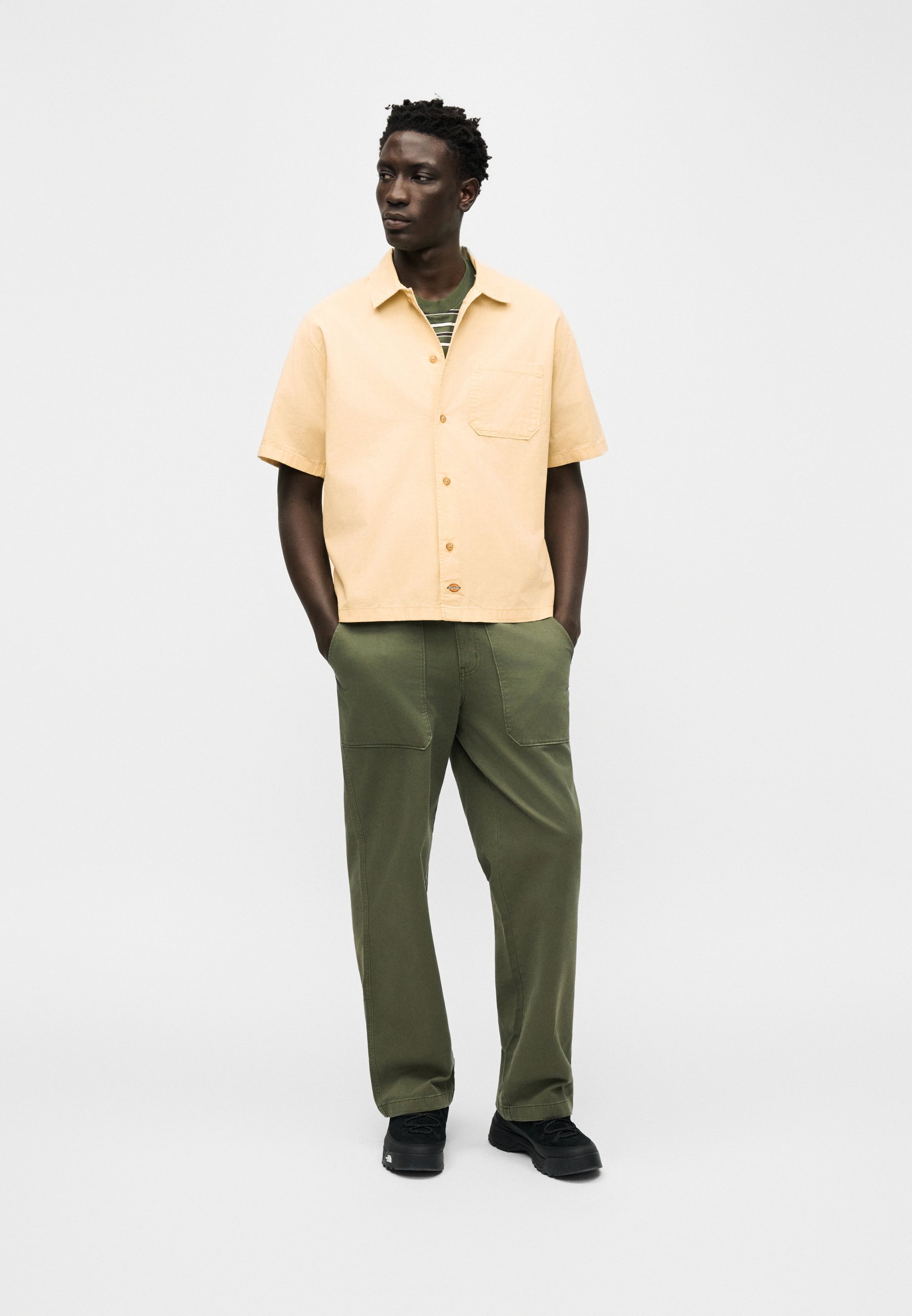 Dickies VERNAL SHIRT - Shirt - wood ash/beige - Zalando.co.uk