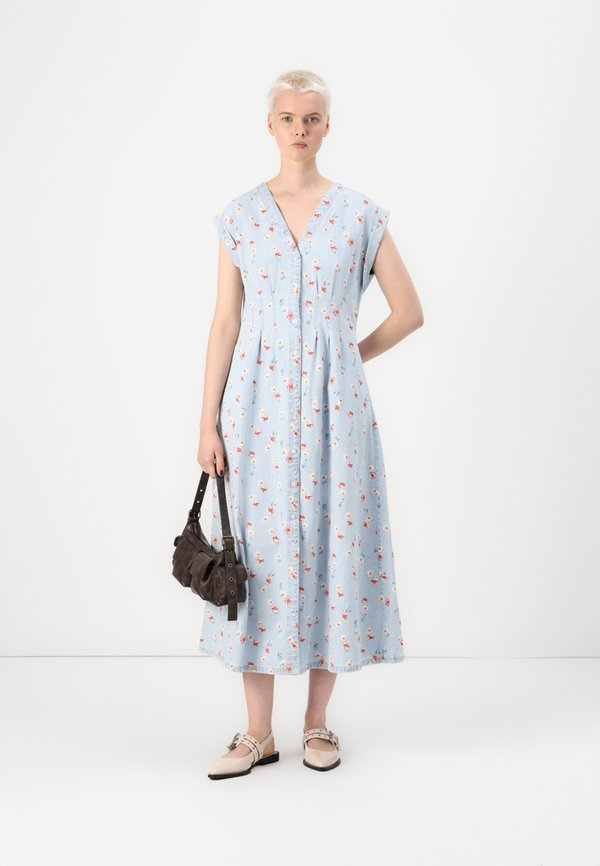 PLEATED WAIST MAXI DRESS - Maxi dress4