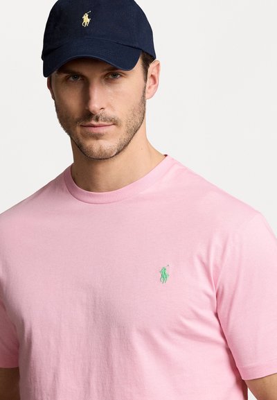 Polo Ralph Lauren Big & Tall JERSEY CREWNECK T-SHIRT - Basic póló - garden pink