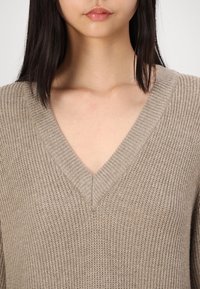 Object Gebreide jurk - ochre
