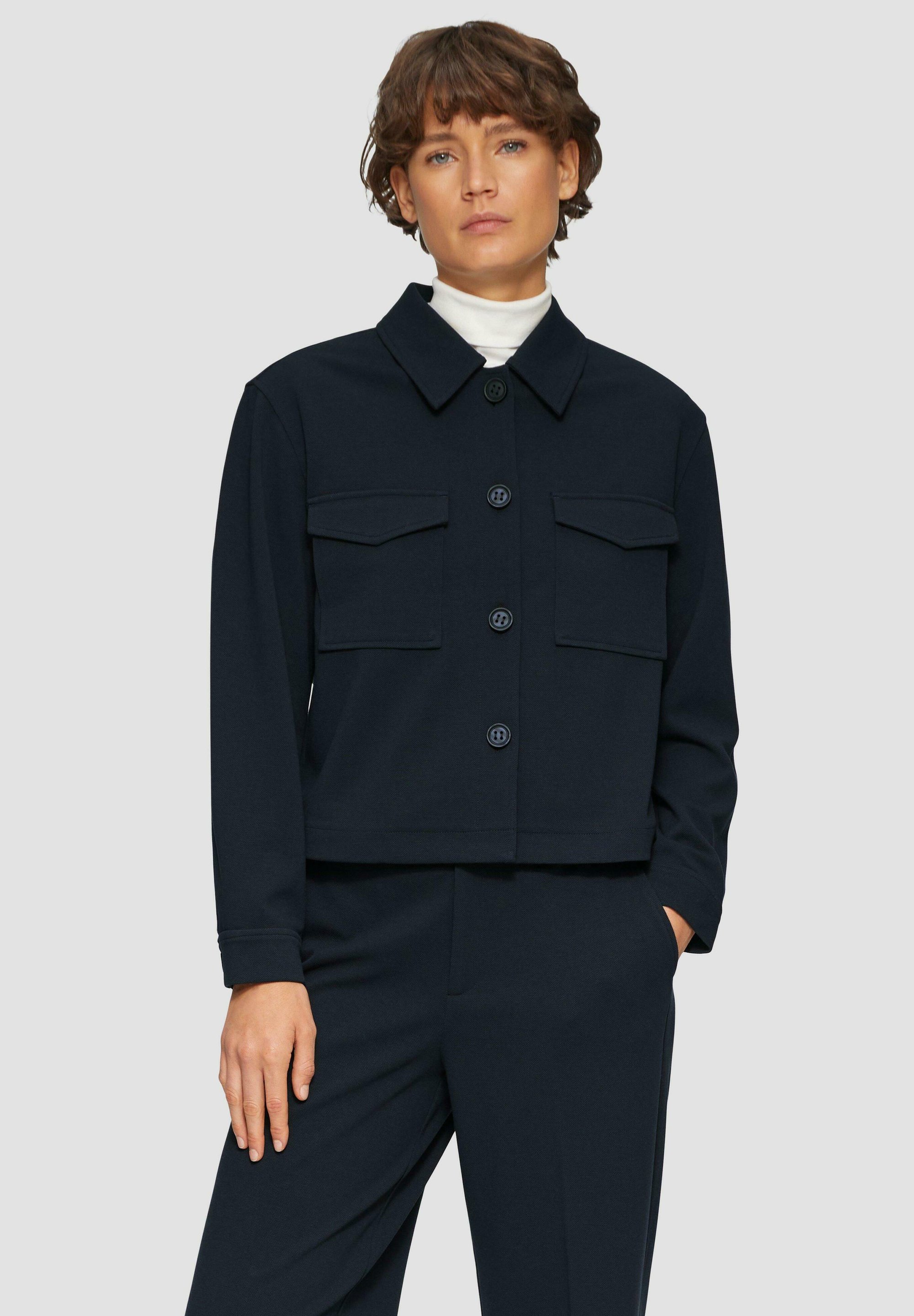 Kragen S Oliver Taschen Zalando Leichte Jacke Navy/schwarz