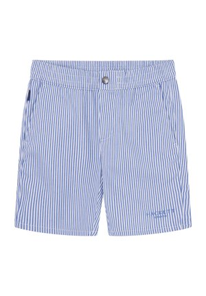 STRIPE - Shorts - white blue