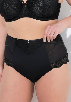 MESH PANEL - Briefs - black