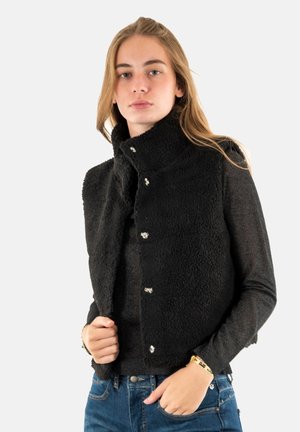 ONLY ONLSANDRA WAISTCOAT - Veste sans manches - noir