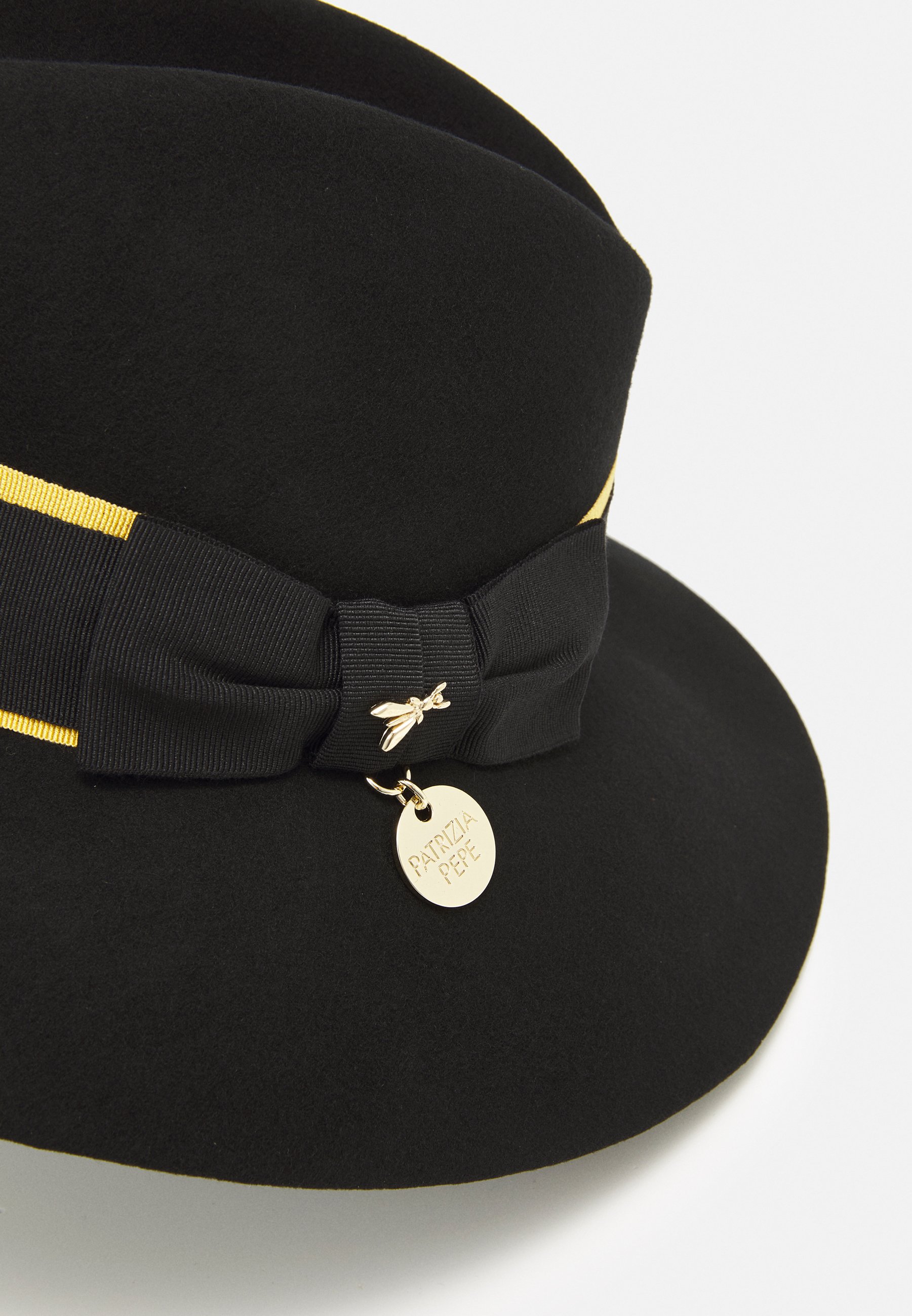 Patrizia Pepe ZALANDO ECLUSIVE BUCKET HAT - Cappello - black/gold/nero -  Zalando.it