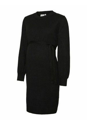 MAMALICIOUS UMSTANDS MLNEWANNE - Strikkjoler - black