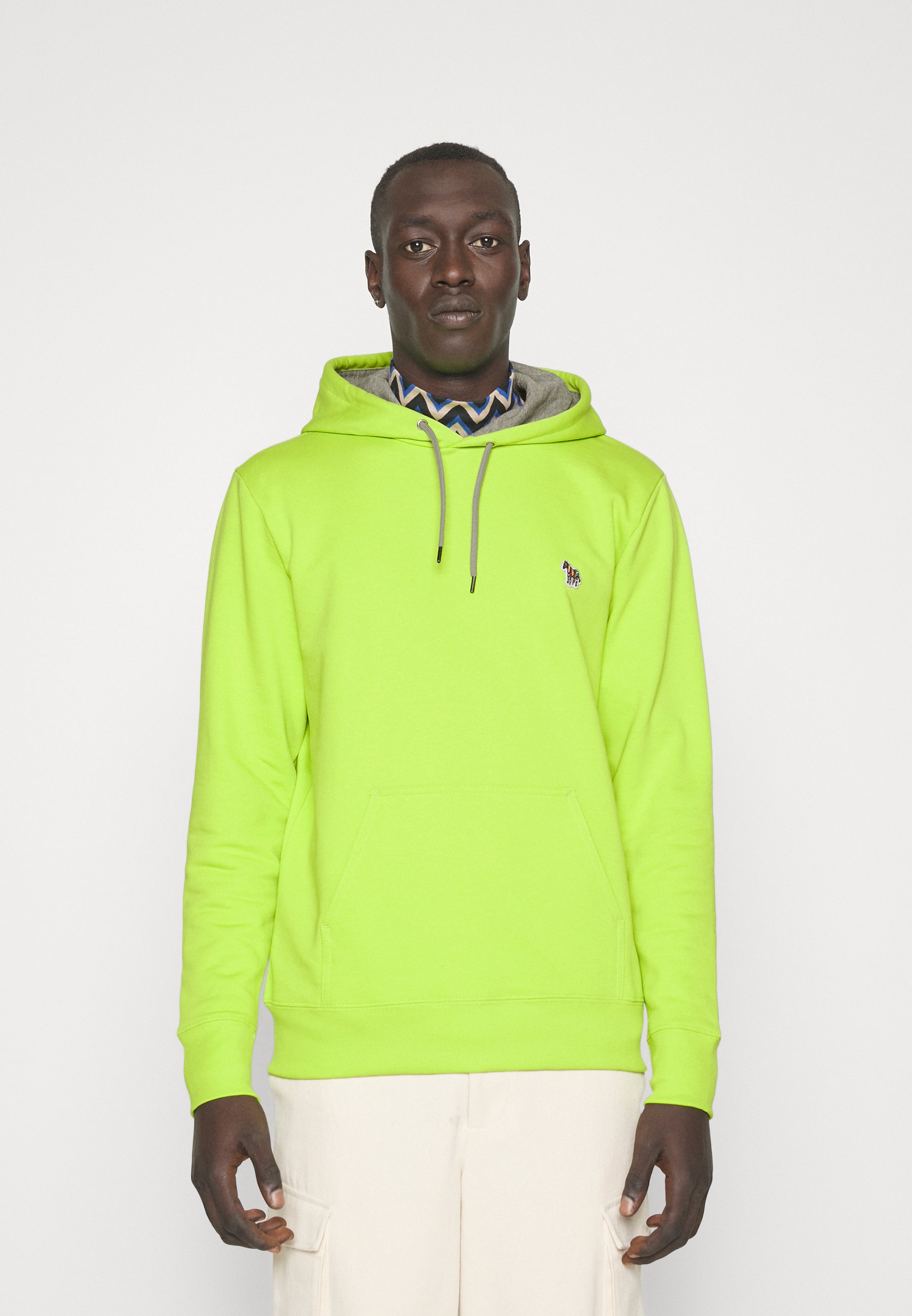 Lime green polo hoodie Clearance