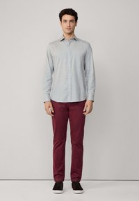 Façonnable Overhemd - light grey marl