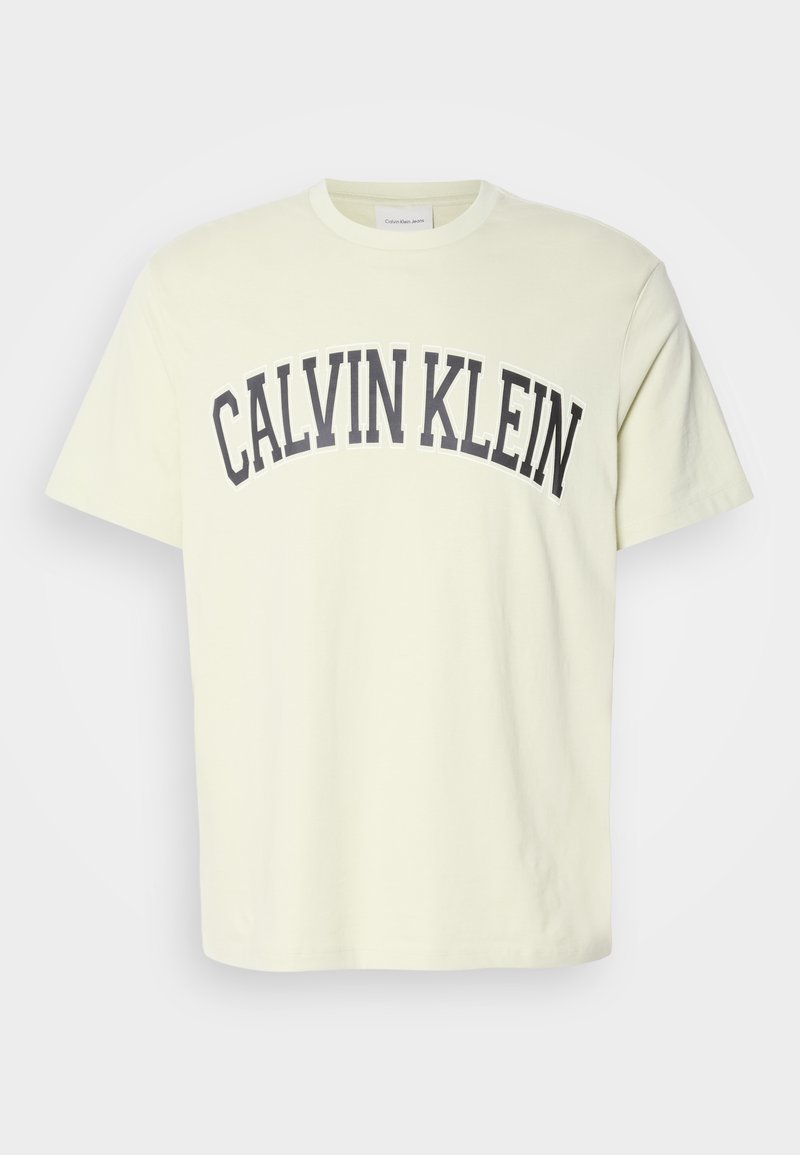 Calvin Klein Jeans T-shirt print lichtgroen