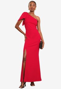 Lipsy ONE SHOULDER - REGULAR FIT - Maxikleid - red