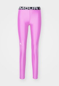 HEATGEAR - Leggings - vivid magenta/white