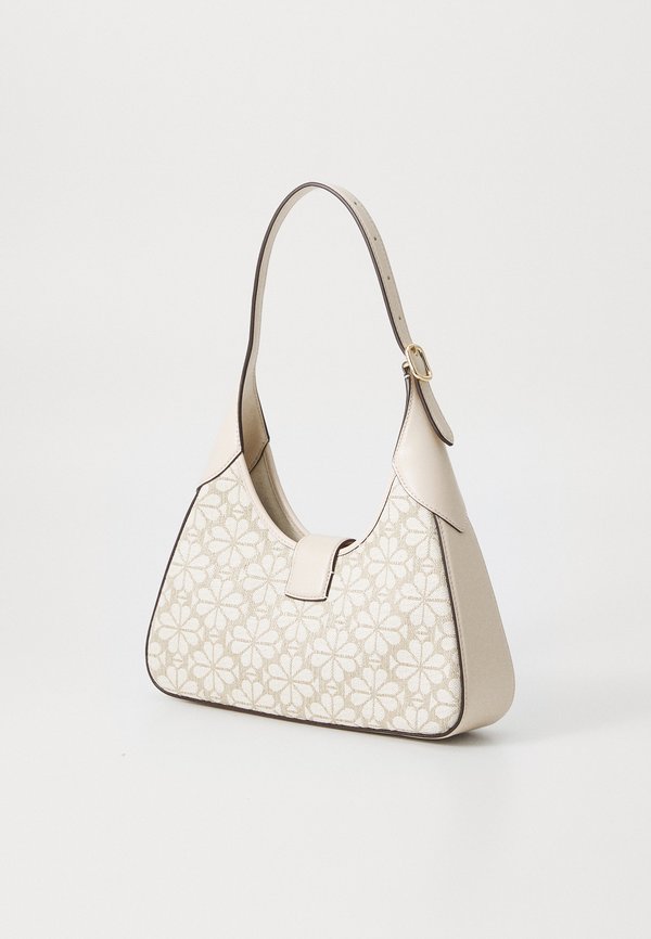 FLOWER NOUVEAU SMALL SHOULDER - Handbag - natural multi4