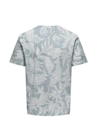 Only & Sons 2ER-PACK RUNDHALS KURZARM - Print T-shirt - grün