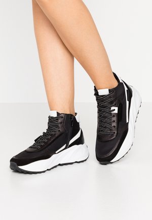 VELAR - Baskets montantes - schwarz/bianco