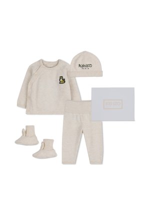 ENSEMBLE SET - Cardigan - havane chine