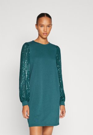 VMCHARLOTTE SEQUEN SLEEVES  - Kokteilinė suknelė / vakarėlių suknelė - sea moss