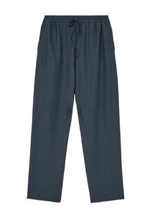 Reiss, REGULAR FIT - WESLEY TEXTURED DRAWSTRING RELAXED-FIT TROUSERS - Trousers - airforce blue