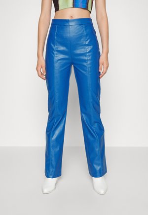 HOLLIE PANTS - Tygbyxor - blue