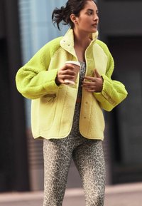 Next FIT - POPPER FRONT - Fleecejas - lime green