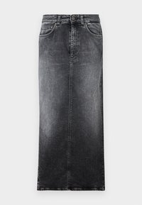 SKIRT - Denim skirt - black