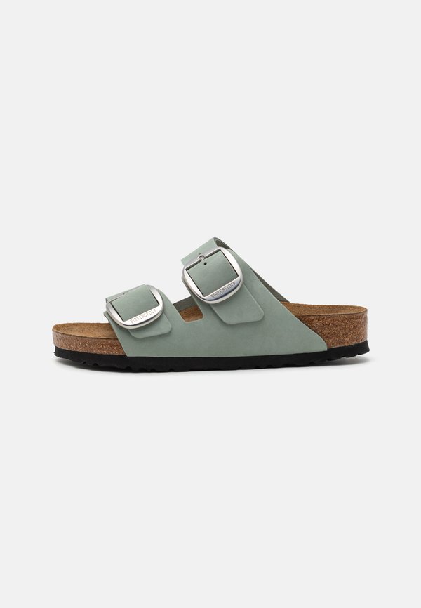 ARIZONA BIG BUCKLE LENB REGULAR - Sandals - pure sage