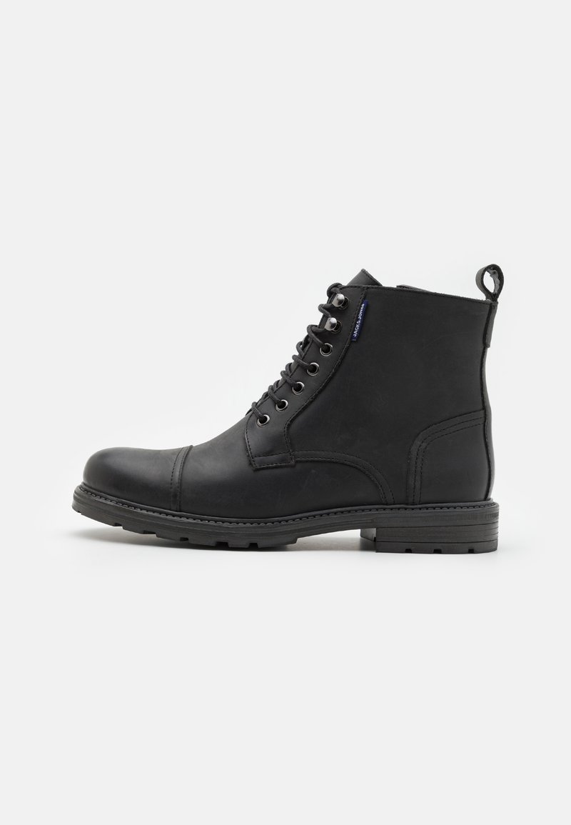 Jack & Jones JFWTRAINER BOOT - Μποτάκια με κορδόνια - anthracite