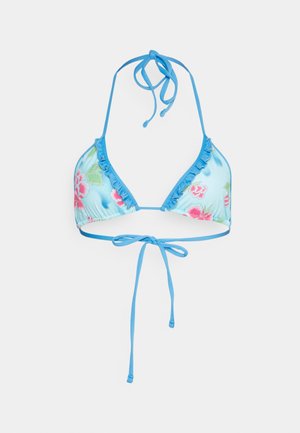 Frankies Bikinis CAMILLA - Top de bikini - blue