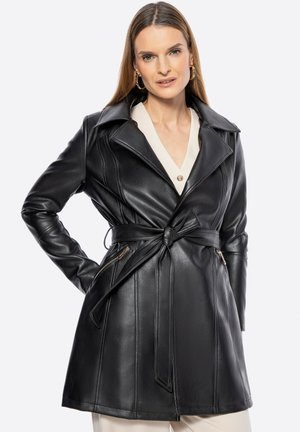 WITTCHEN Trenchcoat - black