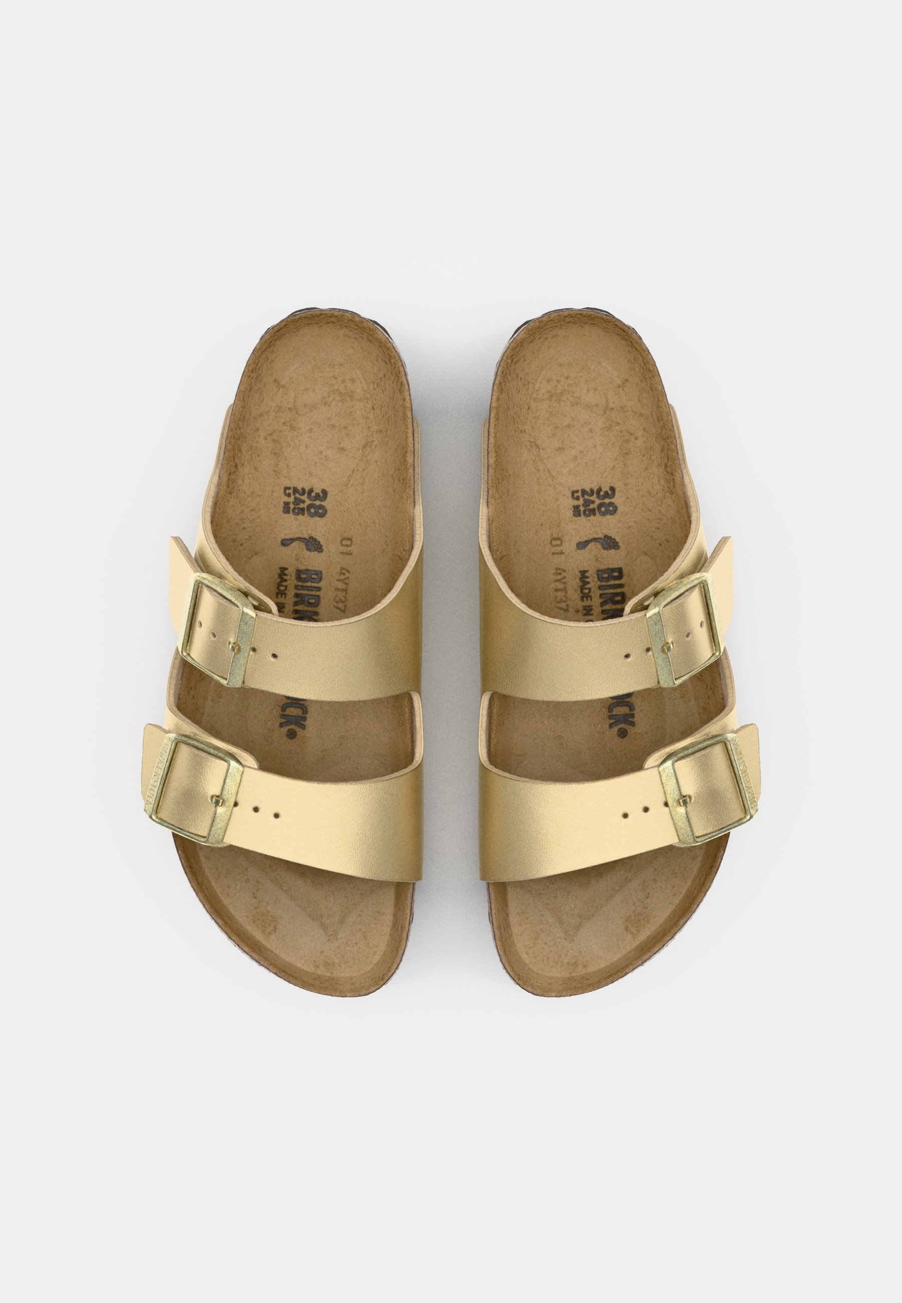 Birkenstock ARIZONA BF GOLDN - REGULAR - Sandale - gold/auriu