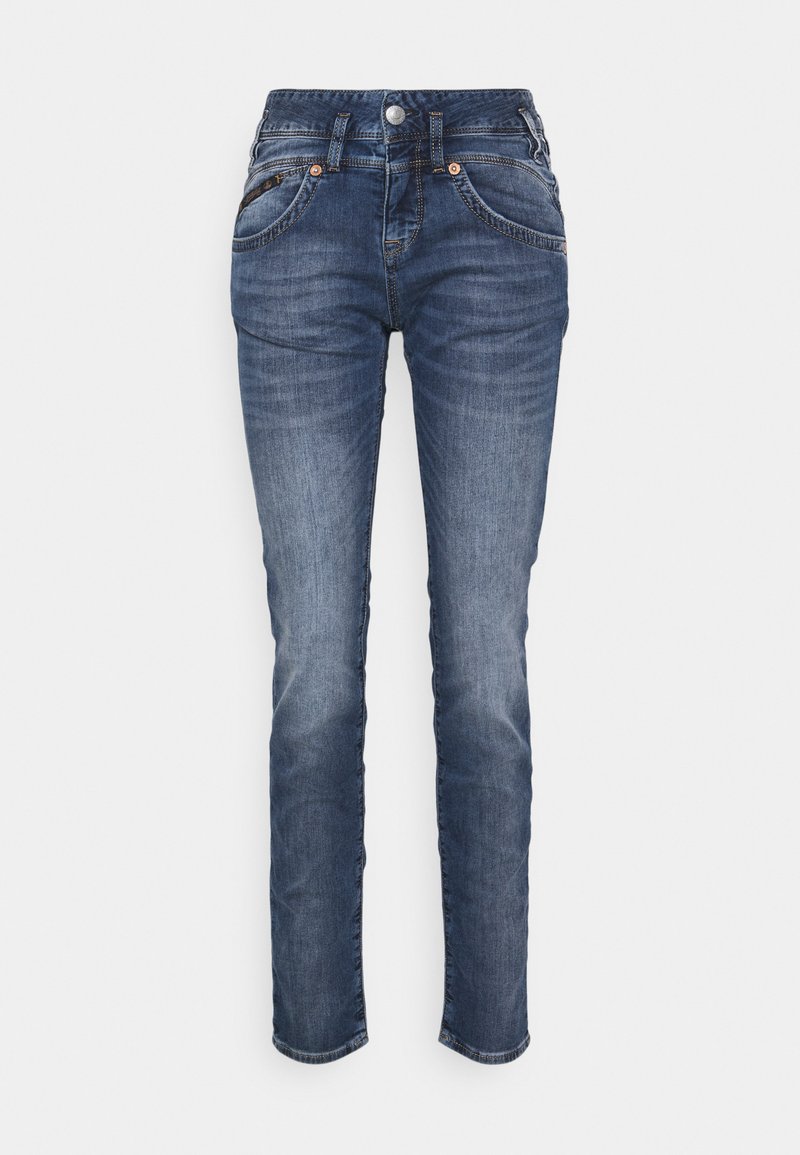 Herrlicher Slim fit jeans donkerblauw denim