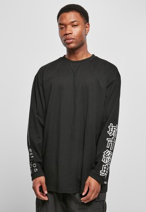 Topper langermet - black