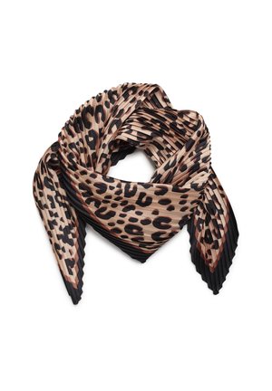 CAROL - Foulard - brown leopard