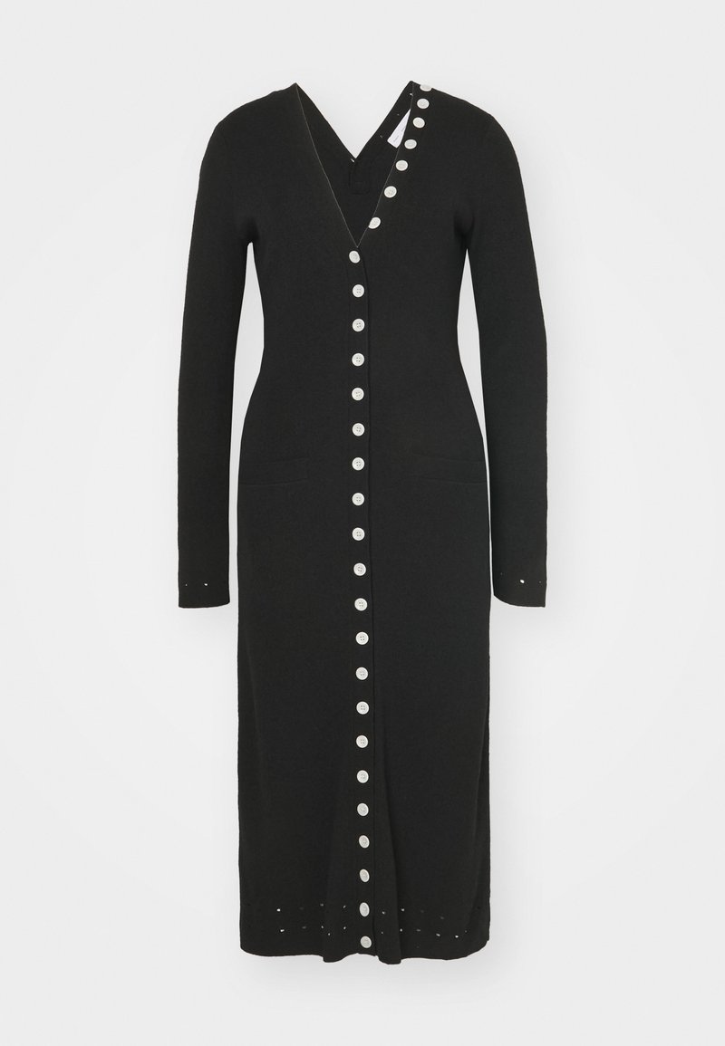 Proenza Schouler White Label Gebreide jurk zwart