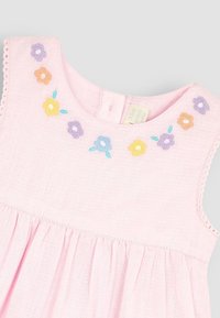 JoJo Maman Bébé SEASHELL EMBROIDERED REGULAR FIT - Rochie de zi - pink duck