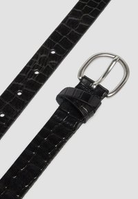 s.Oliver IN KROKO-OPTIK - Gürtel business - schwarz