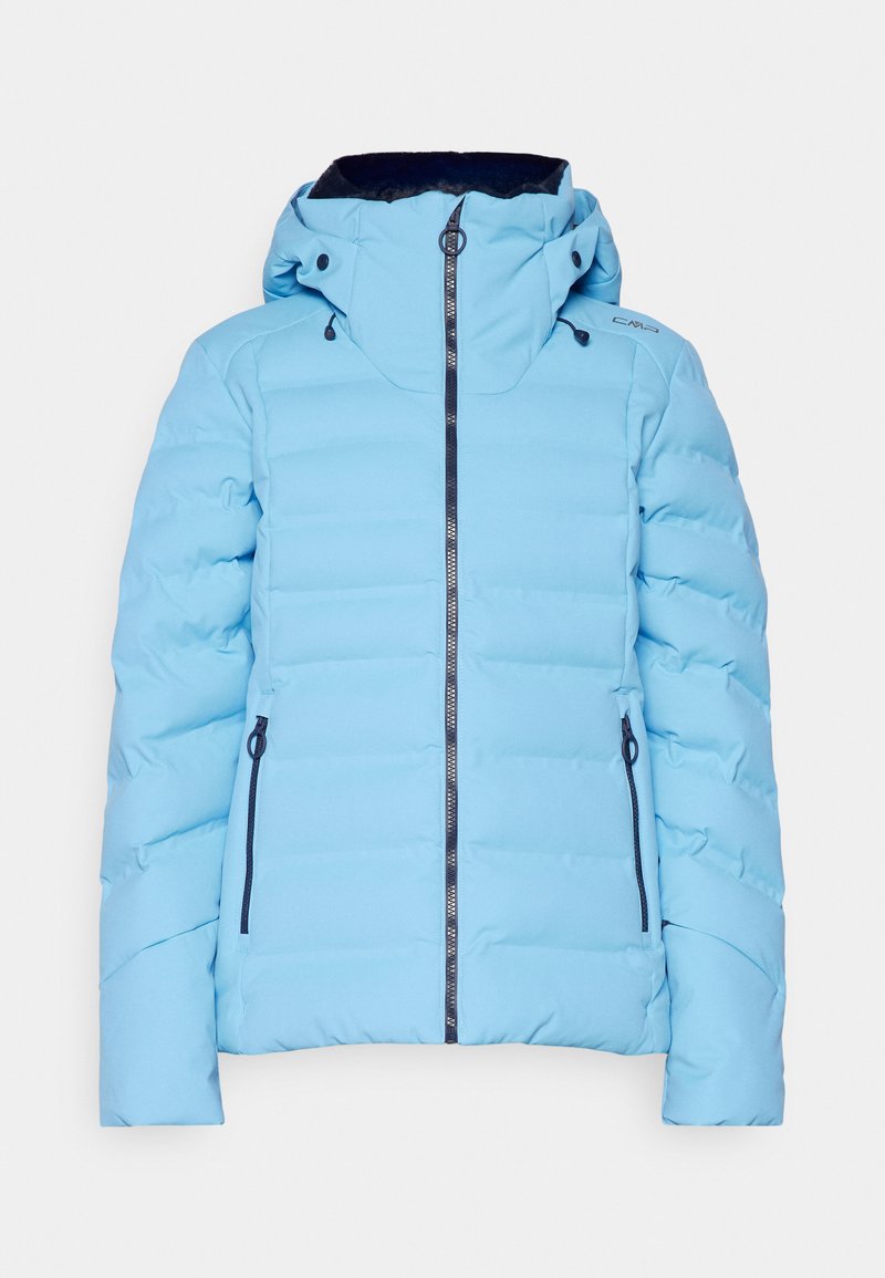 Giacca Funzionale CMP Donna Con Cappuccio FISSO &ndash; Blu, Idrorepellente Per Trekking